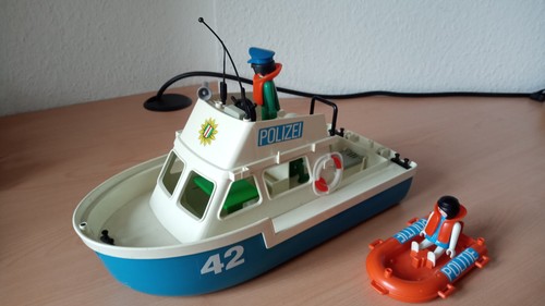Playmobil polizeiboot mit - playmobil,