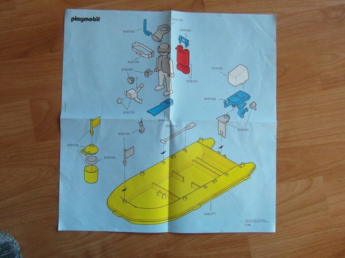 Playmobil bauanleitung boot - playmobil,