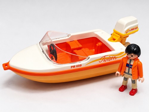 Playmobil twister motorboot - playmobil, pm