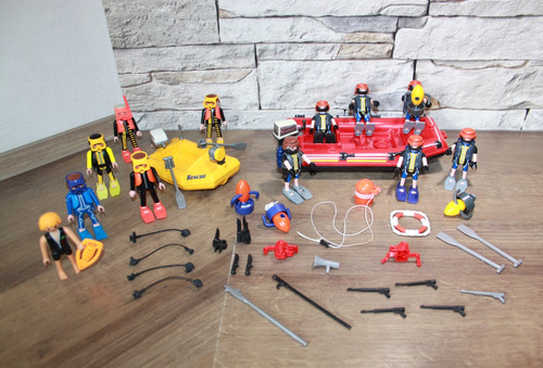 Playmobil schlauchboot mit - schlauchboot,