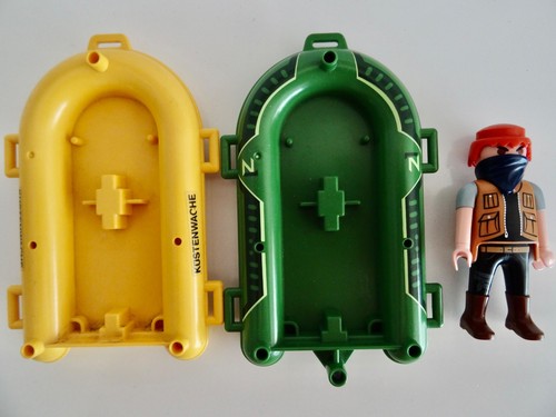 Playmobil schlauchboot gelb - ,