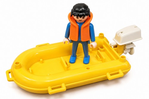 Playmobil schlauchboot gelb - playmobil,