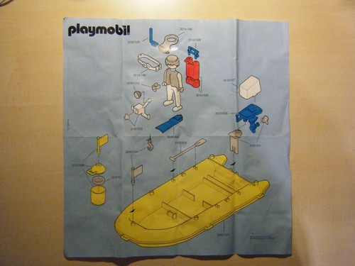 Playmobil motorboot - playmobil,